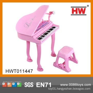 37 Keys Multi-Function Musical Instrument Toy Pink Child Piano